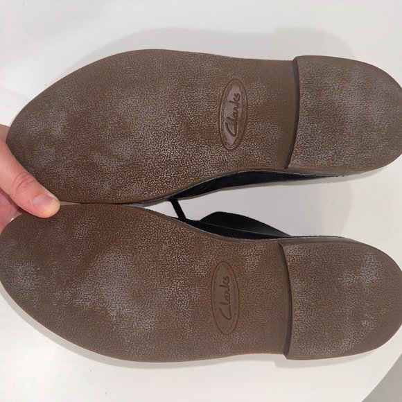 Clarks Black Leather Chukkas Size 11 M